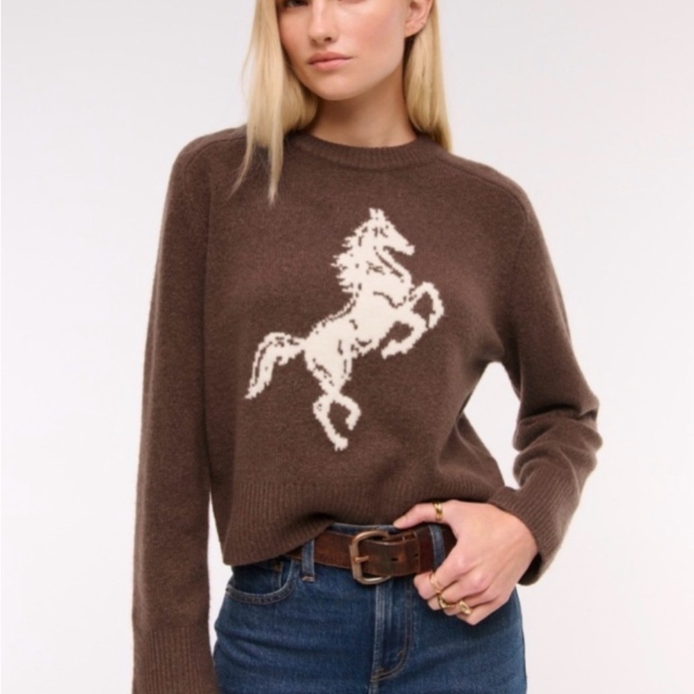 Abercrombie & fitch Madeline crew sweater size SMALL
